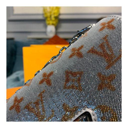 Louis Vuitton Twist MM with Silver Sequins M50282 - Image 6