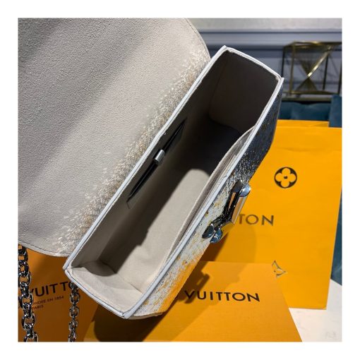 Louis Vuitton Twist MM with Silver Sequins M50282 - Image 9
