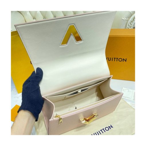 Louis Vuitton Twist One Handle MM M57090 Champagne Metallise - Image 13