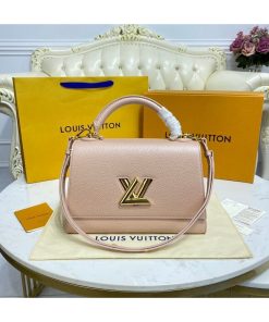 Louis Vuitton Twist One Handle MM M57090 Champagne Metallise