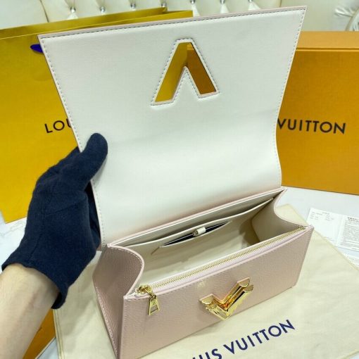 Louis Vuitton Twist One Handle PM M59236 Champagne Metallise - Image 14