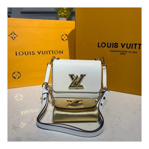 Louis Vuitton Twist PM And Twisty M55685 White/Gold - Image 2