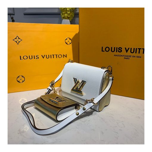 Louis Vuitton Twist PM And Twisty M55685 White/Gold - Image 4