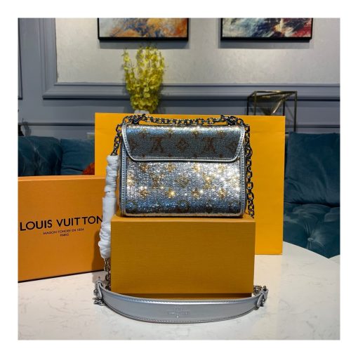 Louis Vuitton Twist PM with Silver Sequins M55842 - Image 2