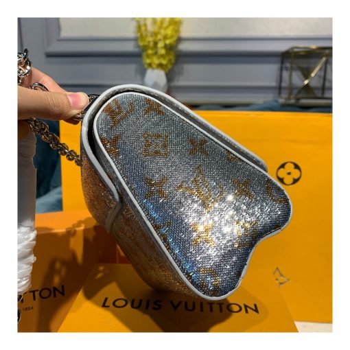 Louis Vuitton Twist PM with Silver Sequins M55842 - Image 3