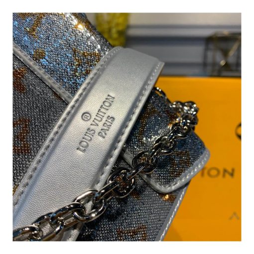Louis Vuitton Twist PM with Silver Sequins M55842 - Image 7