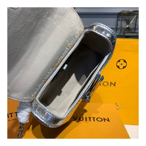 Louis Vuitton Twist PM with Silver Sequins M55842 - Image 9