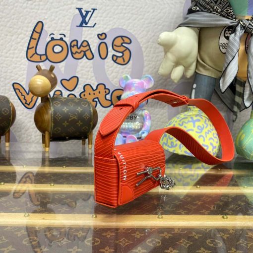Louis Vuitton Unisex Micro Steamer Bag M23837 Black - Image 9