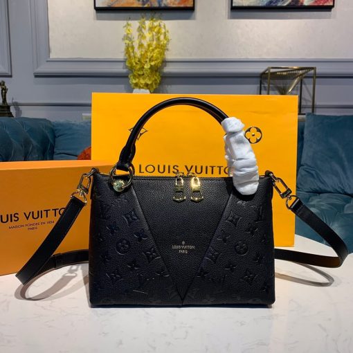 Louis Vuitton V Tote BB M44845 M44418 M44419 M44937 Black - Image 2