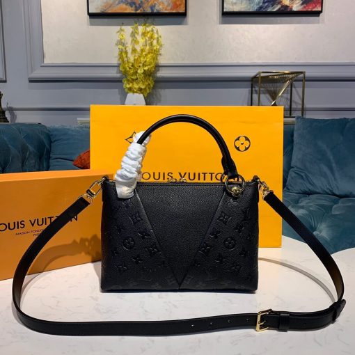 Louis Vuitton V Tote BB M44845 M44418 M44419 M44937 Black - Image 3