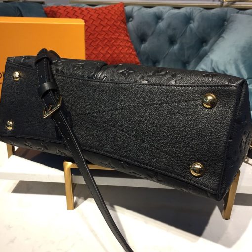 Louis Vuitton V Tote MM M44422 M44397 M44421 Black - Image 7