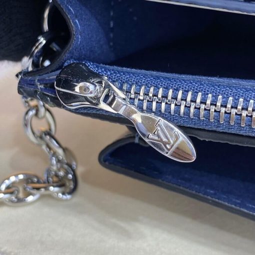 Louis Vuitton Vavin Chain Wallet M59077 Navy Nacre - Image 13