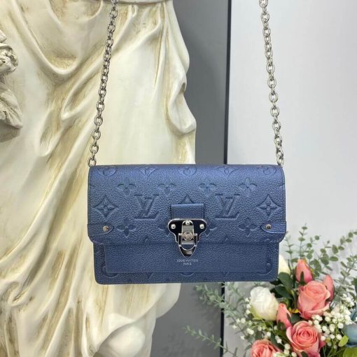 Louis Vuitton Vavin Chain Wallet M59077 Navy Nacre - Image 3