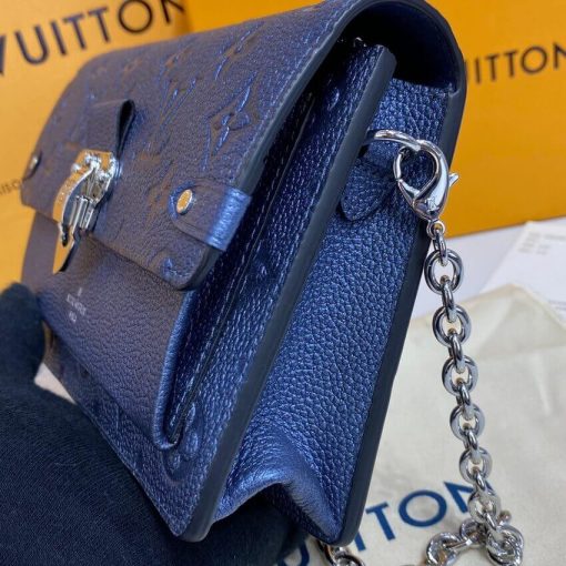 Louis Vuitton Vavin Chain Wallet M59077 Navy Nacre - Image 8