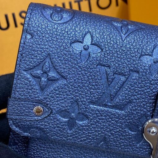 Louis Vuitton Vavin Chain Wallet M59077 Navy Nacre - Image 9