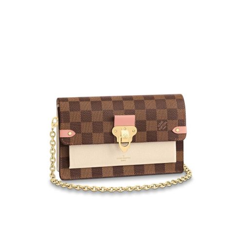 Louis Vuitton Vavin Chain Wallet N60237 N60221 N60222 Beige