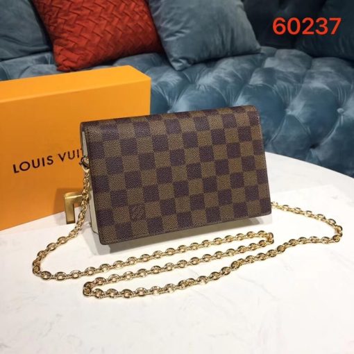 Louis Vuitton Vavin Chain Wallet N60237 N60221 N60222 Beige - Image 4