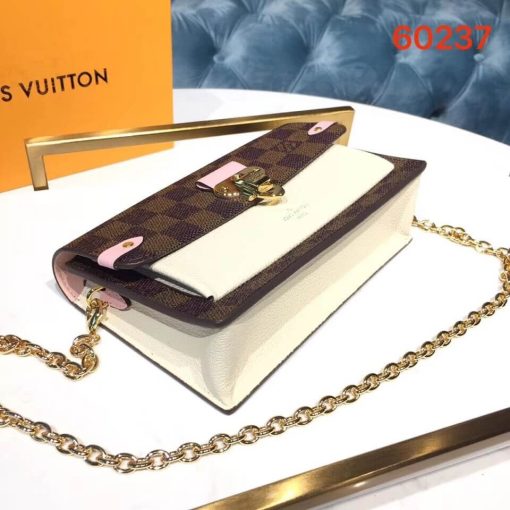 Louis Vuitton Vavin Chain Wallet N60237 N60221 N60222 Beige - Image 6