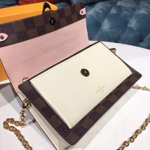 Louis Vuitton Vavin Chain Wallet N60237 N60221 N60222 Beige - Image 10