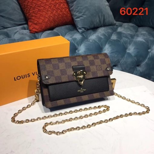 Louis Vuitton Vavin Chain Wallet N60237 N60221 N60222 Beige - Image 13