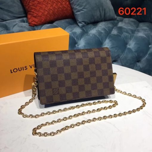 Louis Vuitton Vavin Chain Wallet N60237 N60221 N60222 Beige - Image 15