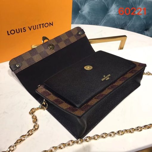 Louis Vuitton Vavin Chain Wallet N60237 N60221 N60222 Beige - Image 21