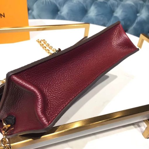 Louis Vuitton Vavin Chain Wallet N60237 N60221 N60222 Burgundy - Image 6