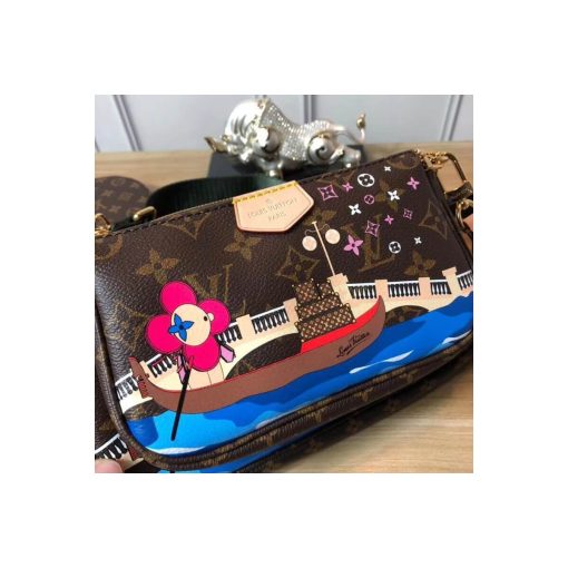 Louis Vuitton Venice Multi Pochette Accessoires M44813 Green - Image 4