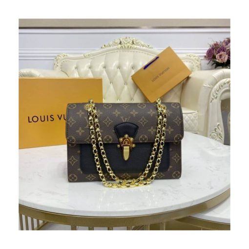 Louis Vuitton Victoire M41730 M41731 Black - Image 5