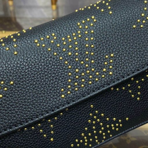 Louis Vuitton Wallet on Chain Ivy Bag M82653 Black Monogram Empreinte With Studs - Image 10