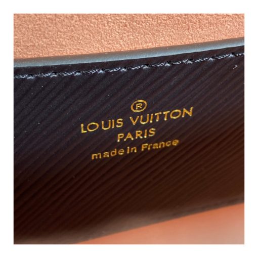 Louis Vuitton Wide Embroidered Strap Twist PM M57049 Black - Image 12