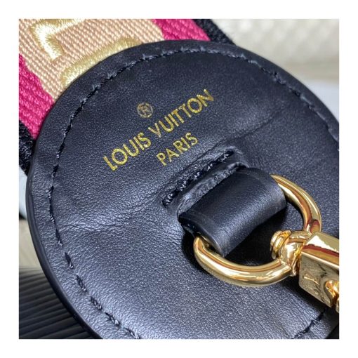 Louis Vuitton Wide Embroidered Strap Twist PM M57049 Black - Image 13