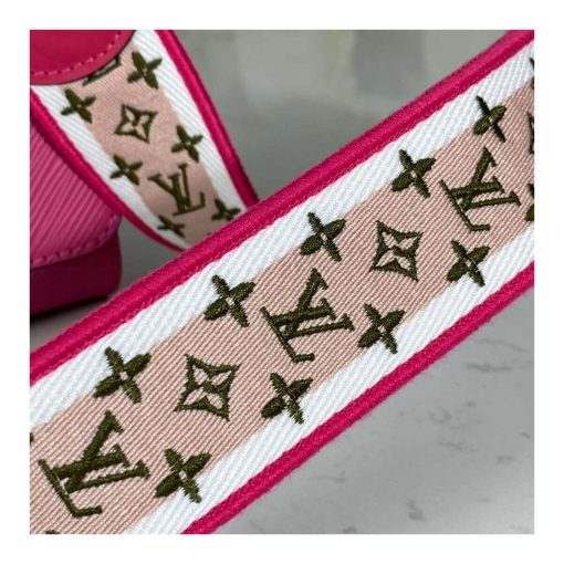 Louis Vuitton Wide Embroidered Strap Twist PM M57049 Rosy - Image 14