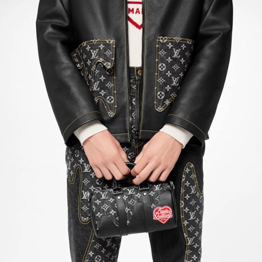 Louis Vuitton x Nigo Keepall XS M81010 Black - Image 2