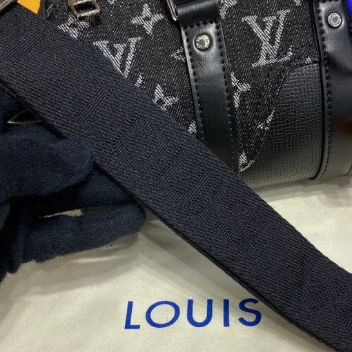 Louis Vuitton x Nigo Keepall XS M81010 Black - Image 11
