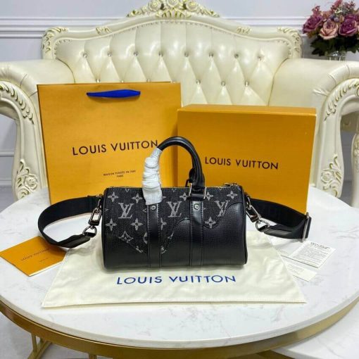 Louis Vuitton x Nigo Keepall XS M81010 Black - Image 6