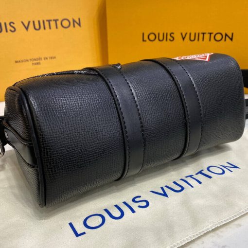 Louis Vuitton x Nigo Keepall XS M81010 Black - Image 7
