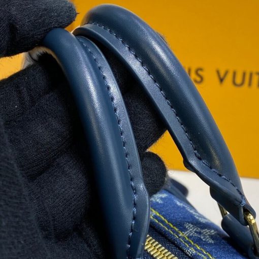 Louis Vuitton x Nigo Keepall XS M81011 Blue - Image 11
