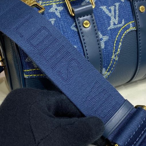 Louis Vuitton x Nigo Keepall XS M81011 Blue - Image 12