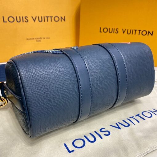 Louis Vuitton x Nigo Keepall XS M81011 Blue - Image 8