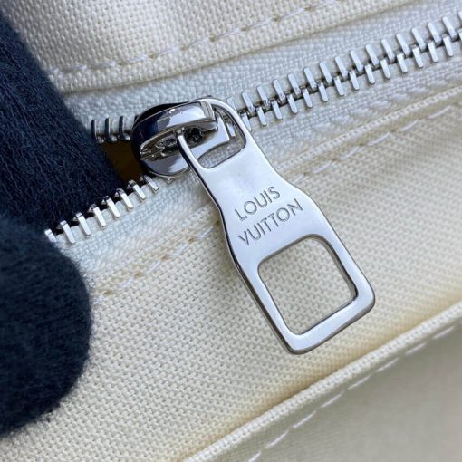 Louis Vuitton x Nigo Tote Journey M59366 White - Image 17