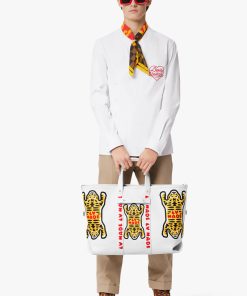 Louis Vuitton x Nigo Tote Journey M59366 White