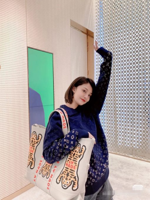 Louis Vuitton x Nigo Tote Journey M59366 White - Image 5