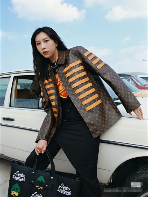 Louis Vuitton x Nigo Tote Journey M59373 Black - Image 5