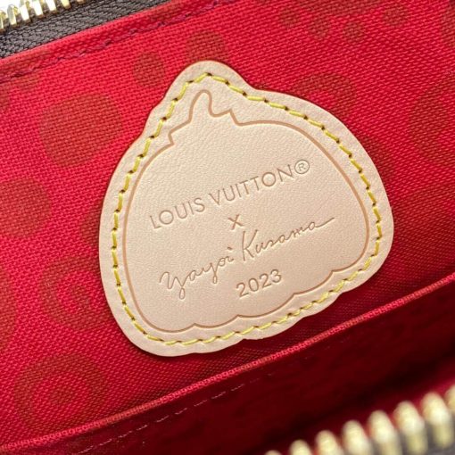 Louis Vuitton x Yayoi Kusama Alma BB with Faces Print and Embroidery M46428 - Image 12