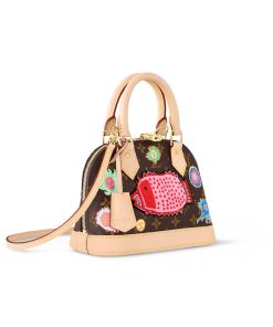 Louis Vuitton x Yayoi Kusama Alma BB with Faces Print and Embroidery M46428