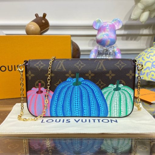Louis Vuitton x Yayoi Kusama Felicie Pochette M82108 - Image 3
