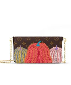 Louis Vuitton x Yayoi Kusama Felicie Pochette M82108
