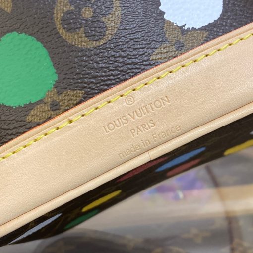 Louis Vuitton x Yayoi Kusama Nano Noe Bucket Bag M81863 - Image 11