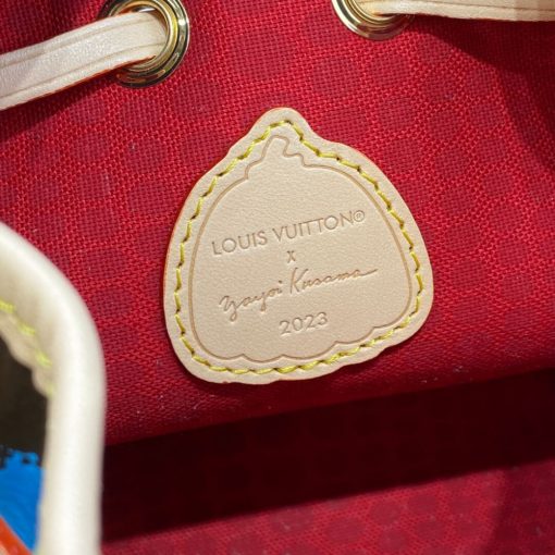 Louis Vuitton x Yayoi Kusama Nano Noe Bucket Bag M81863 - Image 12